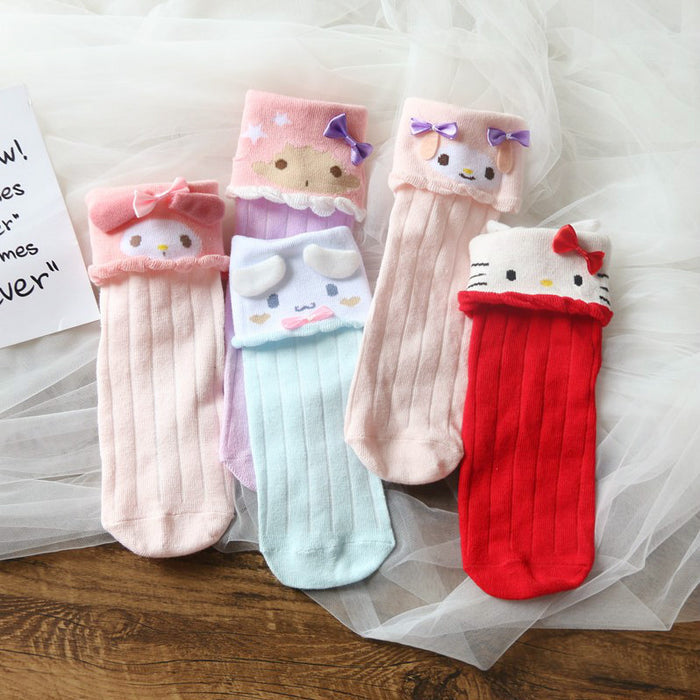 Wholesale Socks Cotton Cute Cartoon Flange Socks MOQ≥3 (S) JDC-SK-SRan001