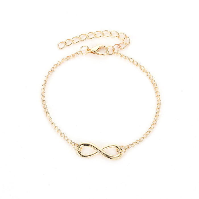 Jewelry WholesaleWholesale Number 8 Alloy Bracelet JDC-BT-A027 Bracelet 妙雅 %variant_option1% %variant_option2% %variant_option3%  Factory Price JoyasDeChina Joyas De China