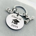 Jewelry WholesaleWholesale Graduation Season Stainless Steel Keychain MOQ≥2 JDC-KC-GangGu039 Keychains 钢古 %variant_option1% %variant_option2% %variant_option3%  Factory Price JoyasDeChina Joyas De China