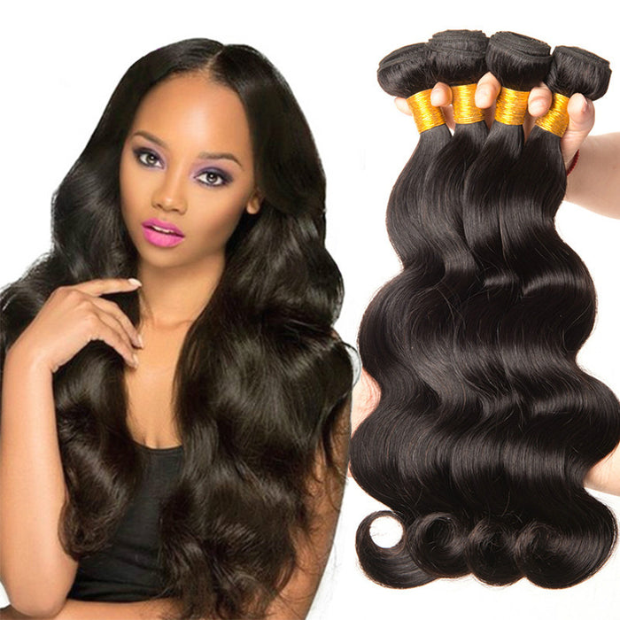 Wholesale High Temperature Wire Black Big Wave Wig JDC-WS-Baifu007