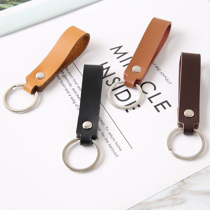 Wholesale Keychains Leather Vintage Lanyard MOQ≥2 JDC-KC-YouPeng001