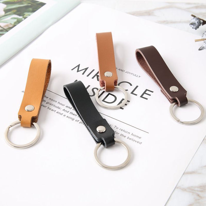 Wholesale Keychains Leather Vintage Lanyard MOQ≥2 JDC-KC-YouPeng001