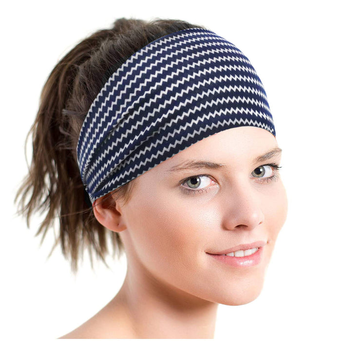 Wholesale Headband Fabric Sports Yoga Sweat-wicking Cotton Print JDC-HD-GuanY003