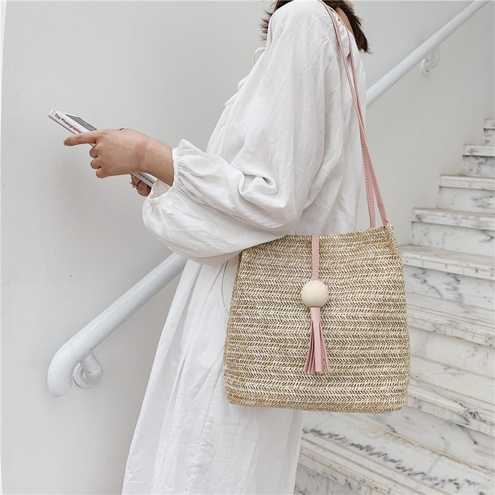 Jewelry WholesaleWholesale woven tote bag JDC-HB-KM017 Handbags 卡曼 %variant_option1% %variant_option2% %variant_option3%  Factory Price JoyasDeChina Joyas De China