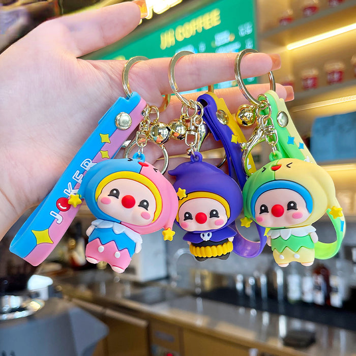 Wholesale cute clown cute cartoon keychain JDC-KC-GSXM082