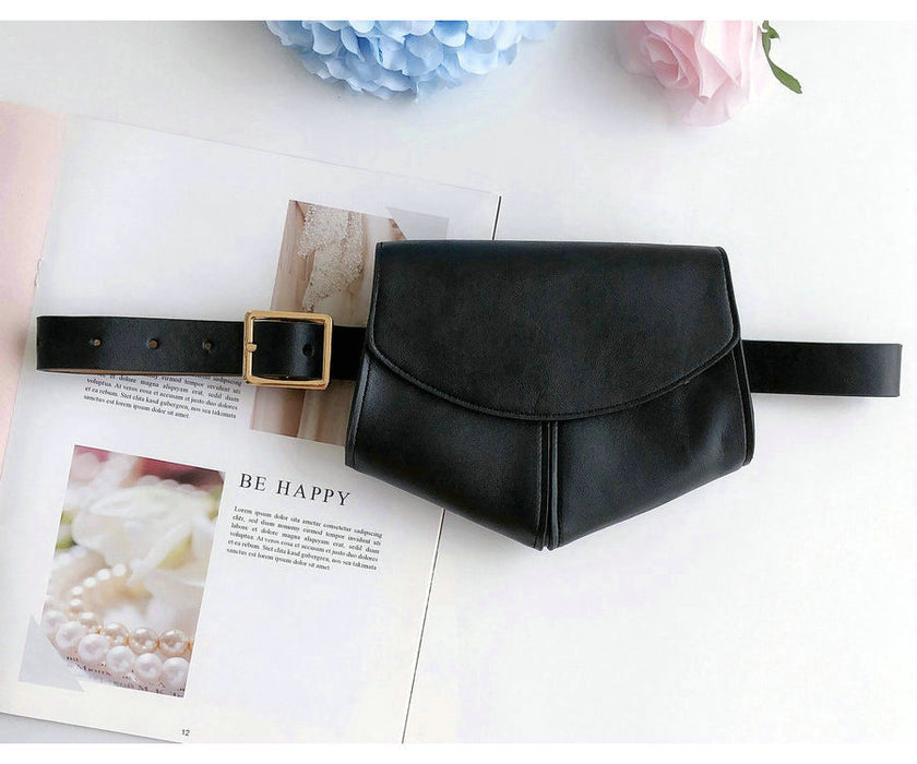 Wholesale Snake Print Faux Leather Ladies Belt Waist Bag MOQ≥2 JDC-WB-JSR001