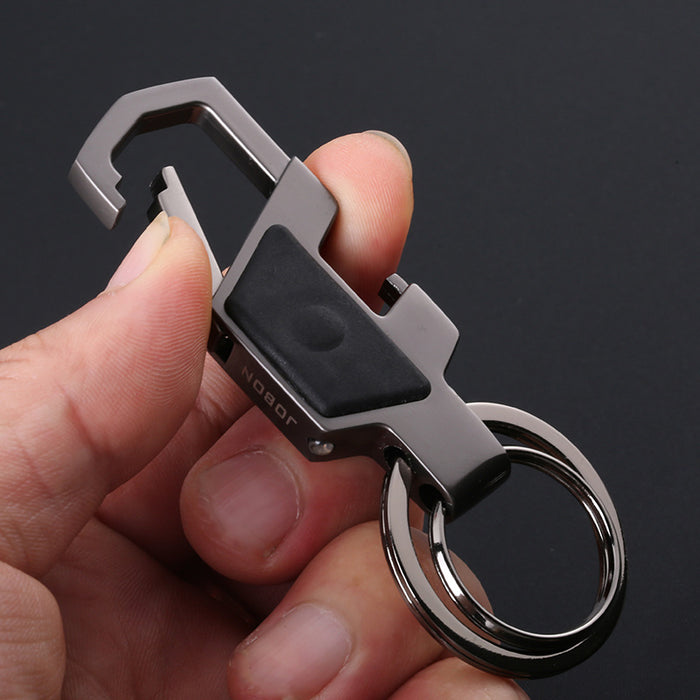 Wholesale Metal Bottle Opener Keychain Multifunction With LED Light JDC-KC-ZhongB005