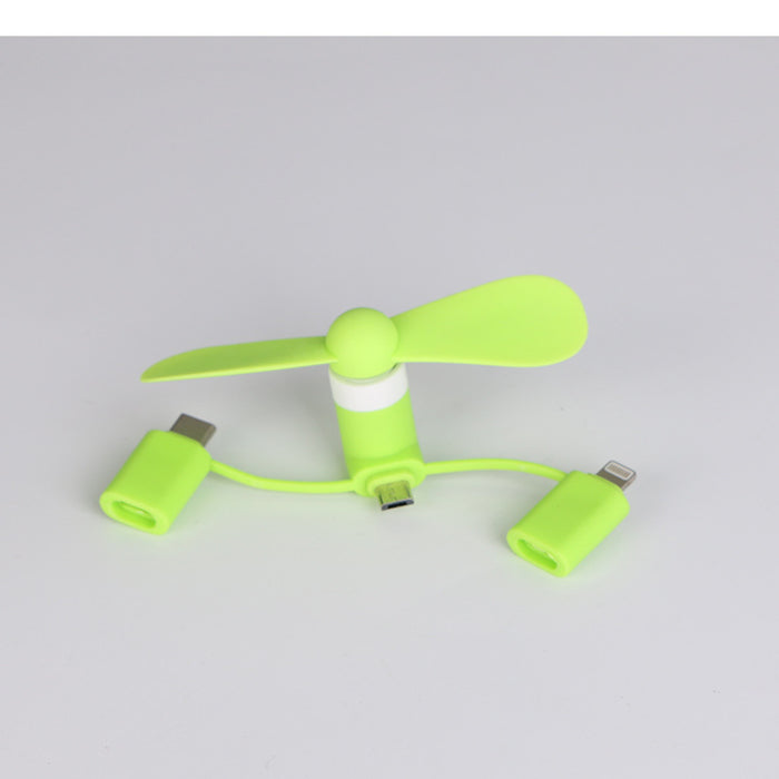 Jewelry WholesaleWholesale Plastic Apple Android USB Mobile Phone Portable Fan JDC-FA-KZS001 fidgets toy 科之盛 %variant_option1% %variant_option2% %variant_option3%  Factory Price JoyasDeChina Joyas De China