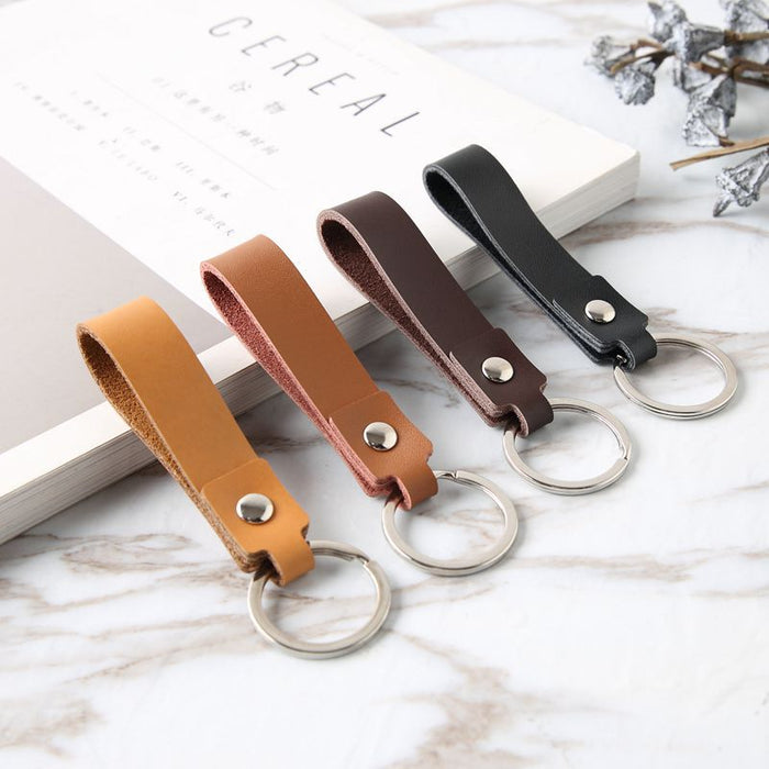 Wholesale Keychains Leather Vintage Lanyard MOQ≥2 JDC-KC-YouPeng001