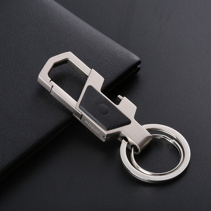 Wholesale Metal Bottle Opener Keychain Multifunction With LED Light JDC-KC-ZhongB005