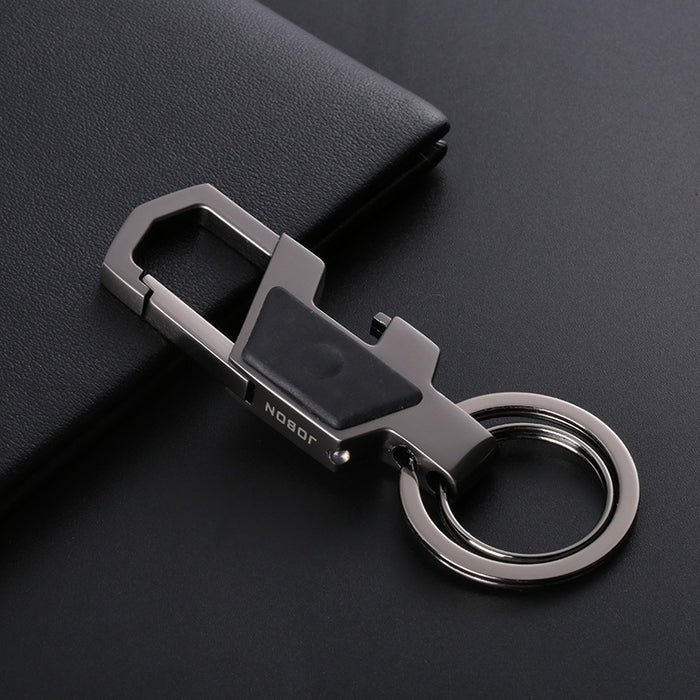 Wholesale Metal Bottle Opener Keychain Multifunction With LED Light JDC-KC-ZhongB005