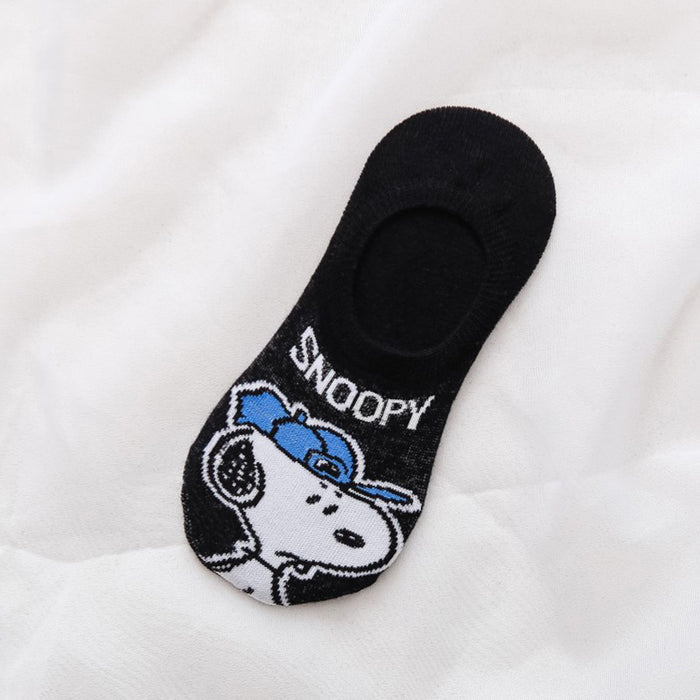 Wholesale socks fabric cartoon thin invisible socks JDC-SK-JSD005