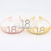 Jewelry WholesaleWholesale Birthday Cake Crown Bridal Party Rhinestone Headband JDC-HD-YCh012 Headband 一诚 %variant_option1% %variant_option2% %variant_option3%  Factory Price JoyasDeChina Joyas De China