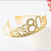 Jewelry WholesaleWholesale Birthday Cake Crown Bridal Party Rhinestone Headband JDC-HD-YCh012 Headband 一诚 %variant_option1% %variant_option2% %variant_option3%  Factory Price JoyasDeChina Joyas De China