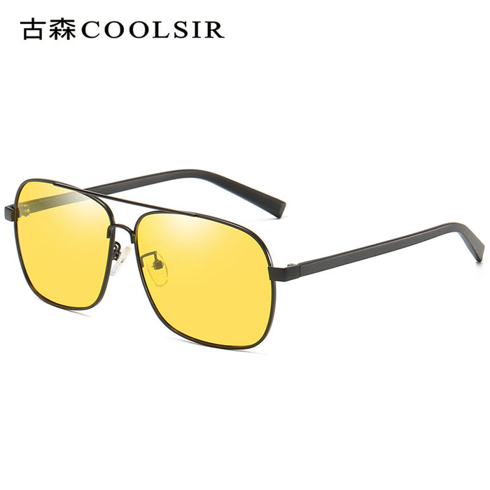 Wholesale Men's Polarized Sunglasses TR Temple Anti-GlareJDC-SG-XinD006