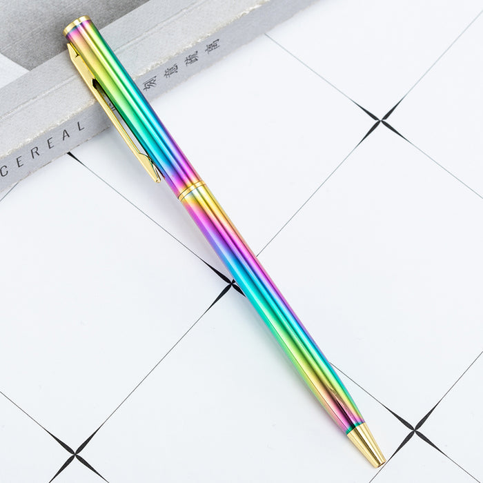 Wholesale Metal Colorful Ballpoint Pens JDC-BP-HuaH054