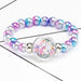 Jewelry WholesaleWholesale cartoon colorful Beaded gem telescopic adjustable Bracelet JDC-BT-ningh001 Bracelet 柠和 %variant_option1% %variant_option2% %variant_option3%  Factory Price JoyasDeChina Joyas De China