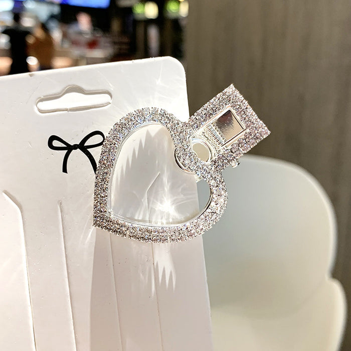 Wholesale hairpin women alloy rhinestone one word clip edge clip JDC-HC-ShaoK001