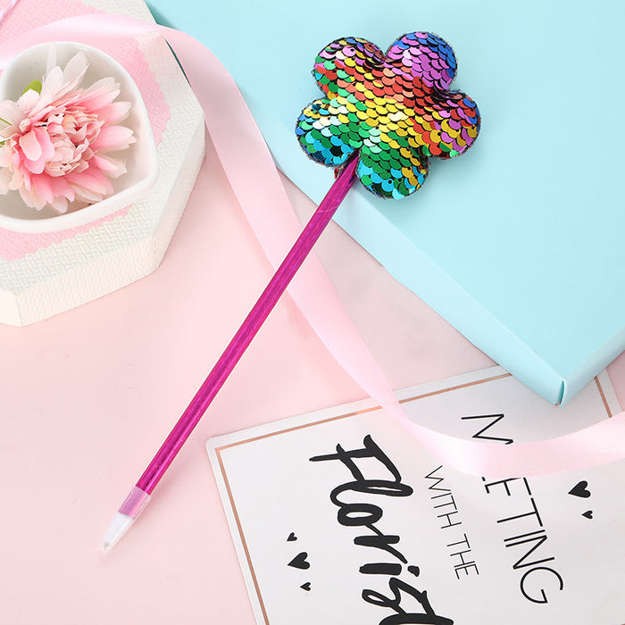 Wholesale PP Sequin Crown Ballpoint Pen JDC-BP-HYT001