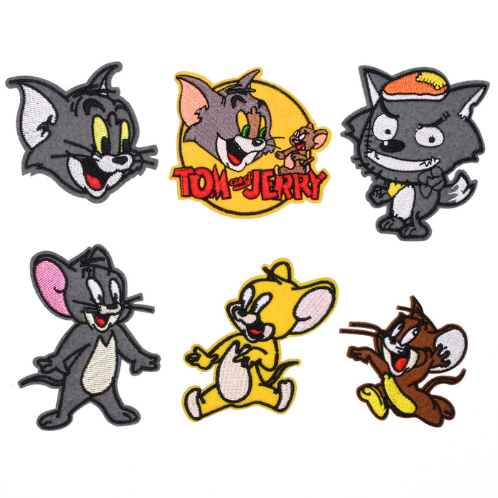 Wholesale Embroidered Cloth Sticker Decal Cartoon (F) JDC-EBY-Lide009