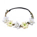 Jewelry WholesaleWholesale Girls Silk Flower Hairband Small Gesang Flower Rose Headband JDC-HD-ChangB001 Headband 佰昌 %variant_option1% %variant_option2% %variant_option3%  Factory Price JoyasDeChina Joyas De China