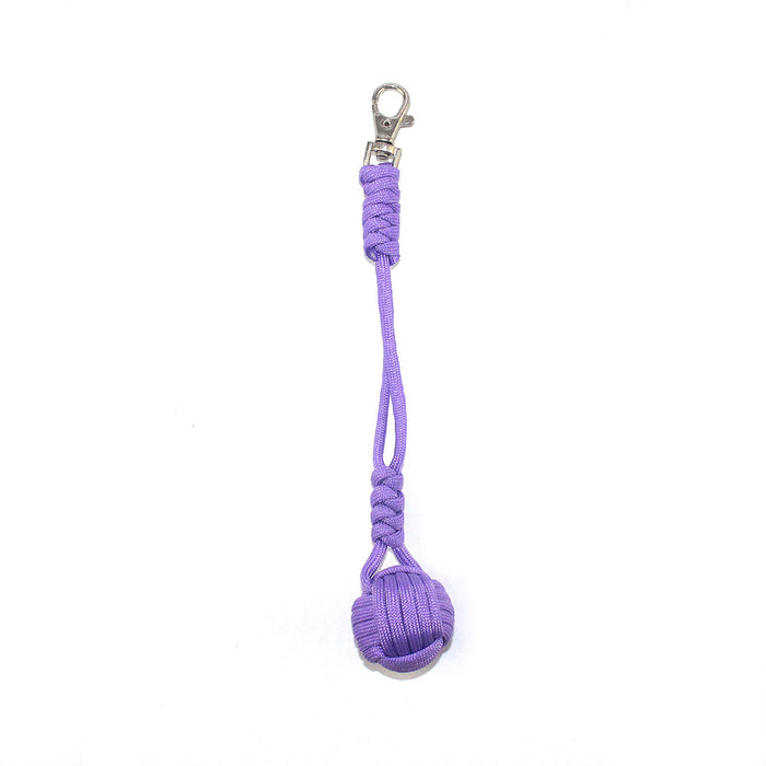 Wholesale Polyester Nylon Outdoor Keychains MOQ≥2 JDC-KC-LeDao002