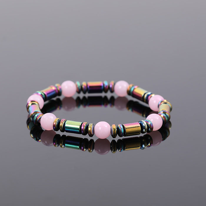 Jewelry WholesaleWholesale Black Gallstone Magnetic Glass Bead Bracelet JDC-BT-JiuL010 Bracelet 玖兰 %variant_option1% %variant_option2% %variant_option3%  Factory Price JoyasDeChina Joyas De China