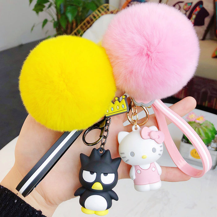 Wholesale keychain pvc doll cute key pendant cartoon JDC-KC-KDian004