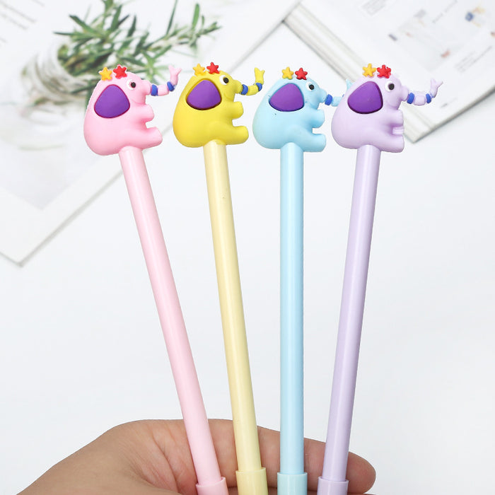 Wholesale Ballpoint Pen Cartoon Elephant Plastic MOQ≥2 JDC-BP-Jincai003