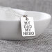 Jewelry WholesaleWholesale my Dad my Hero Father's Day Alloy Necklace JDC-NE-Langt027 Necklaces 阆天 %variant_option1% %variant_option2% %variant_option3%  Factory Price JoyasDeChina Joyas De China