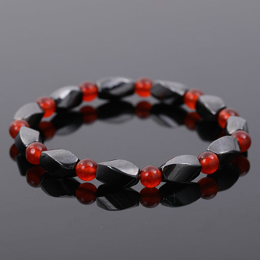 Jewelry WholesaleWholesale Black Gallstone Bracelet Hand Beaded Magnetic Bead Bracelet JDC-BT-JiuL005 Bracelet 玖兰 %variant_option1% %variant_option2% %variant_option3%  Factory Price JoyasDeChina Joyas De China