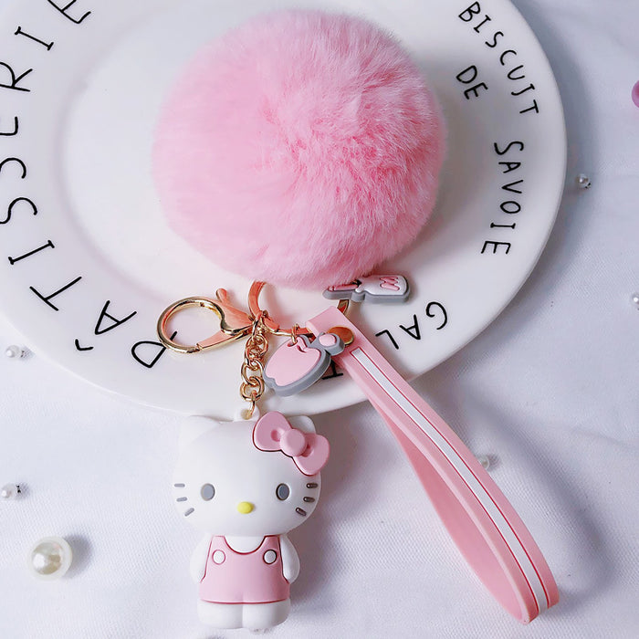 Wholesale keychain pvc doll cute key pendant cartoon JDC-KC-KDian004