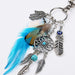 Jewelry WholesaleWholesale Natural Crystal Agate Feather Alloy DreamCatcher Keychain JDC-KC-RXin001 Keychains 润欣 %variant_option1% %variant_option2% %variant_option3%  Factory Price JoyasDeChina Joyas De China