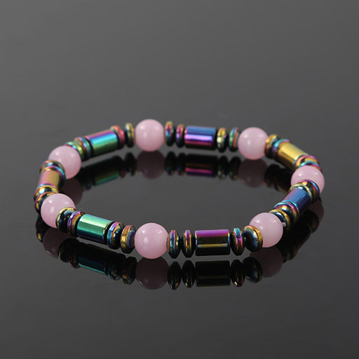 Jewelry WholesaleWholesale Black Gallstone Magnetic Glass Bead Bracelet JDC-BT-JiuL010 Bracelet 玖兰 %variant_option1% %variant_option2% %variant_option3%  Factory Price JoyasDeChina Joyas De China