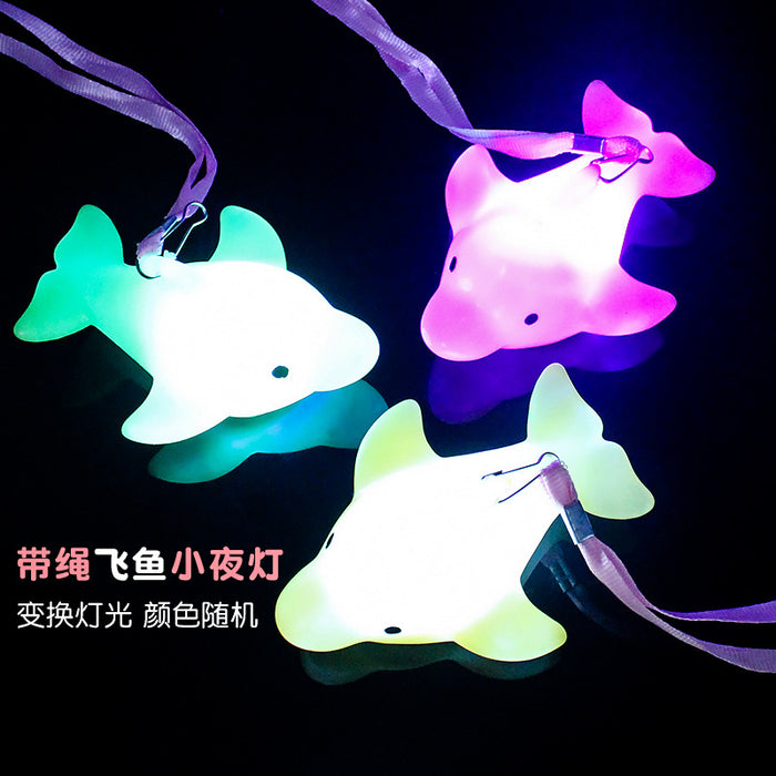 Jewelry WholesaleWholesale large lanyard dolphin night light glowing toy JDC-FT-SUF007 fidgets toy 苏帆 %variant_option1% %variant_option2% %variant_option3%  Factory Price JoyasDeChina Joyas De China