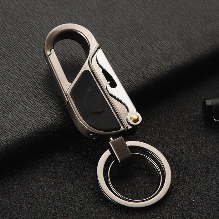 Wholesale multifunctional keychain simple wine bottle opener JDC-KC-ZhongB006