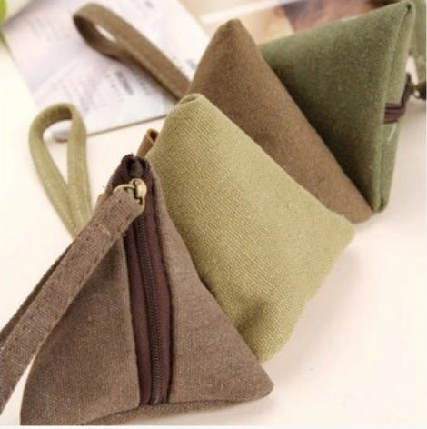 Wholesale cute creative canvas retro dumpling coin purse JDC-WT-MiX001