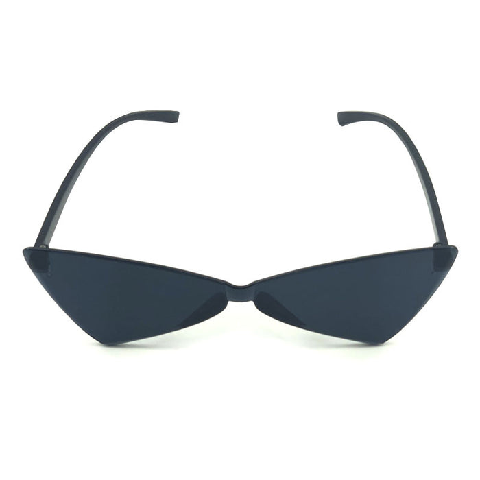 Jewelry WholesaleWholesale conjoined candy color triangle bow sunglasses JDC-SG-RunJ003 Sunglasses 润璟 %variant_option1% %variant_option2% %variant_option3%  Factory Price JoyasDeChina Joyas De China