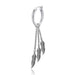 Jewelry WholesaleWholesale Stainless Steel Tassel Chain Leaf Single Earring JDC-ES-GSBSL032 Earrings 宝莎莉娜 %variant_option1% %variant_option2% %variant_option3%  Factory Price JoyasDeChina Joyas De China