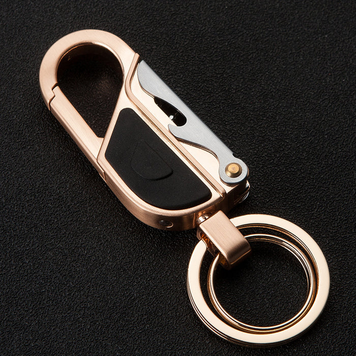 Wholesale multifunctional keychain simple wine bottle opener JDC-KC-ZhongB006