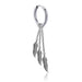 Jewelry WholesaleWholesale Stainless Steel Tassel Chain Leaf Single Earring JDC-ES-GSBSL032 Earrings 宝莎莉娜 %variant_option1% %variant_option2% %variant_option3%  Factory Price JoyasDeChina Joyas De China