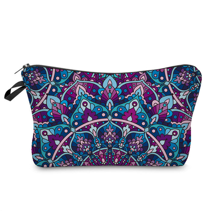 Wholesale Printed Pattern Cosmetic Bag Women's Clutch JDC-CB-XinD002