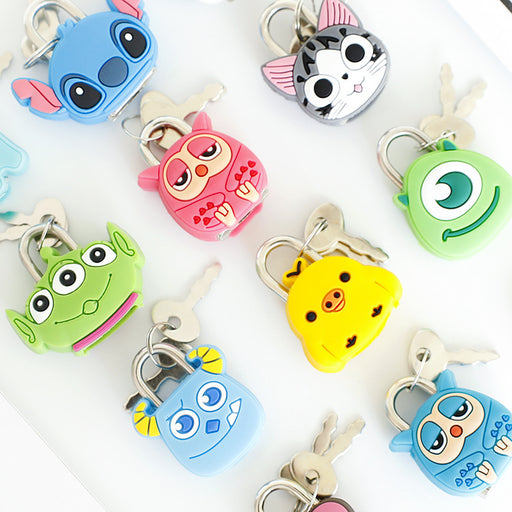 Jewelry WholesaleWholesale Cartoon Silicone Metal Mini Lock (M) JDC-KC-SPai002 Keychains 尚派 %variant_option1% %variant_option2% %variant_option3%  Factory Price JoyasDeChina Joyas De China