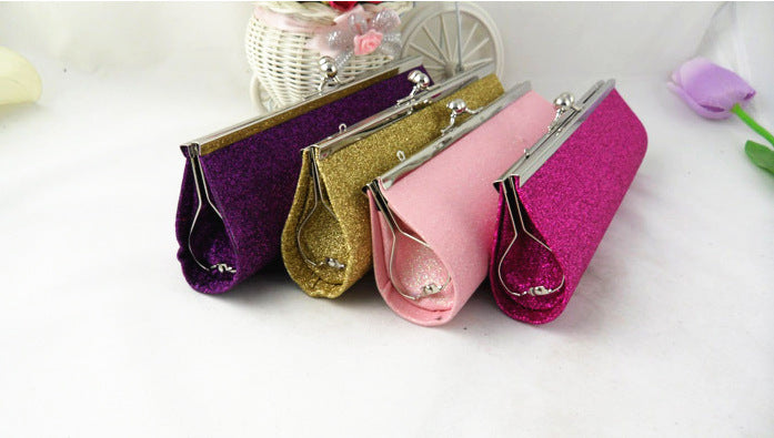 Wholesale Wallet Glitter Material Coin Purse Clutch MOQ≥3 JDC-WT-liangd001