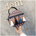 Jewelry WholesaleWholesale fringed straw cross-body beach bag JDC-BB-Danze009 Beach Bag 丹泽 %variant_option1% %variant_option2% %variant_option3%  Factory Price JoyasDeChina Joyas De China