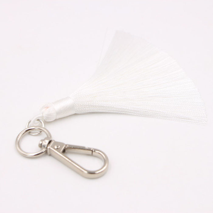 Jewelry WholesaleWholesale Tassel Bag Pendant Keychain JDC-KC-Zuge035 Keychains 祖格 %variant_option1% %variant_option2% %variant_option3%  Factory Price JoyasDeChina Joyas De China