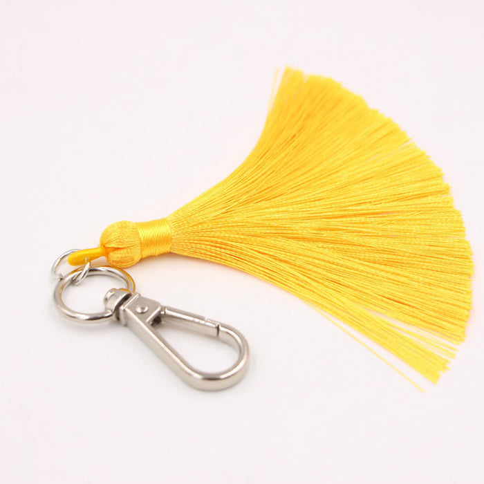 Jewelry WholesaleWholesale Tassel Bag Pendant Keychain JDC-KC-Zuge035 Keychains 祖格 %variant_option1% %variant_option2% %variant_option3%  Factory Price JoyasDeChina Joyas De China