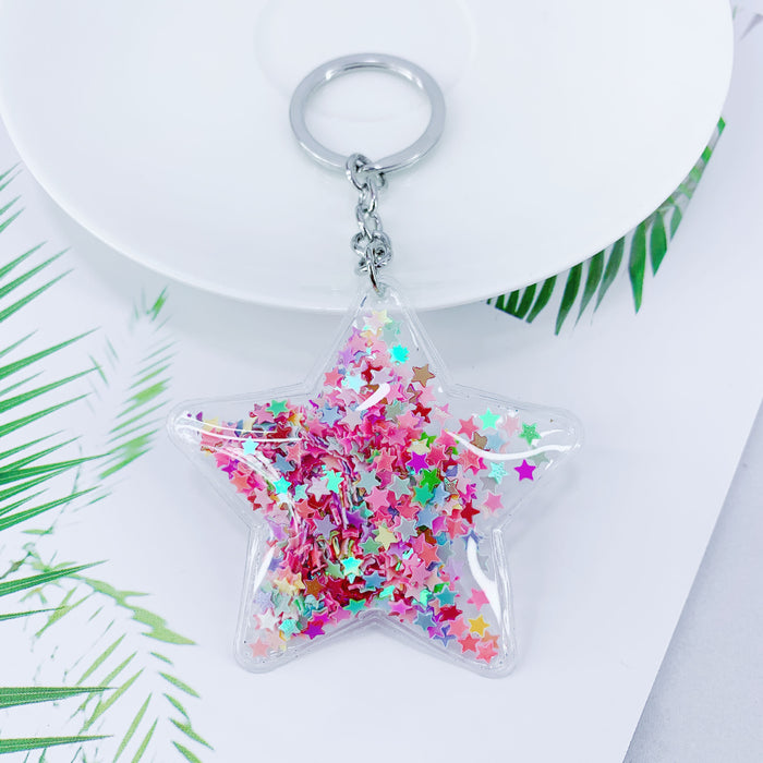 Jewelry WholesaleWholesale PVC Sequin key chain MOQ ≥ 10 JDC-KC-YZ013 Keychains 永泽 %variant_option1% %variant_option2% %variant_option3%  Factory Price JoyasDeChina Joyas De China