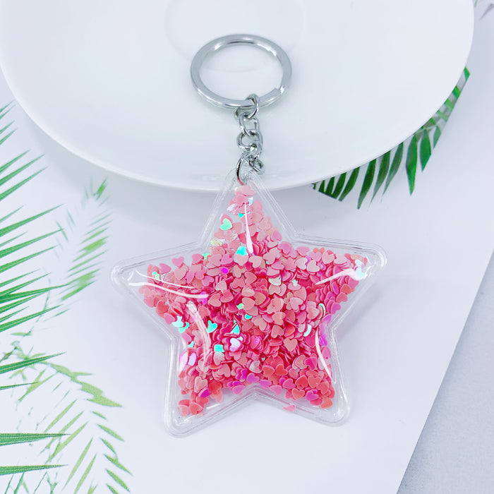 Jewelry WholesaleWholesale PVC Sequin key chain MOQ ≥ 10 JDC-KC-YZ013 Keychains 永泽 %variant_option1% %variant_option2% %variant_option3%  Factory Price JoyasDeChina Joyas De China