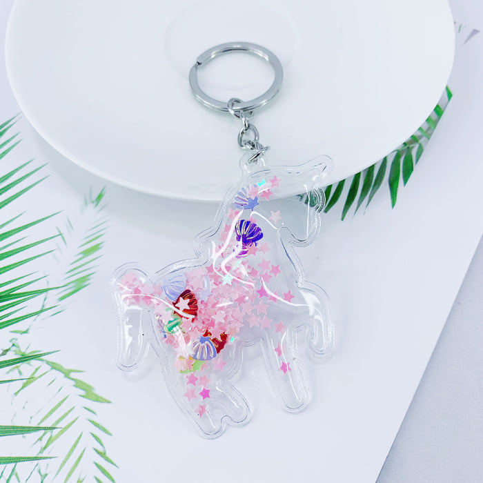 Jewelry WholesaleWholesale PVC Sequin key chain MOQ ≥ 10 JDC-KC-YZ013 Keychains 永泽 %variant_option1% %variant_option2% %variant_option3%  Factory Price JoyasDeChina Joyas De China